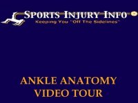 Take the Ankle Anatomy Video Tour